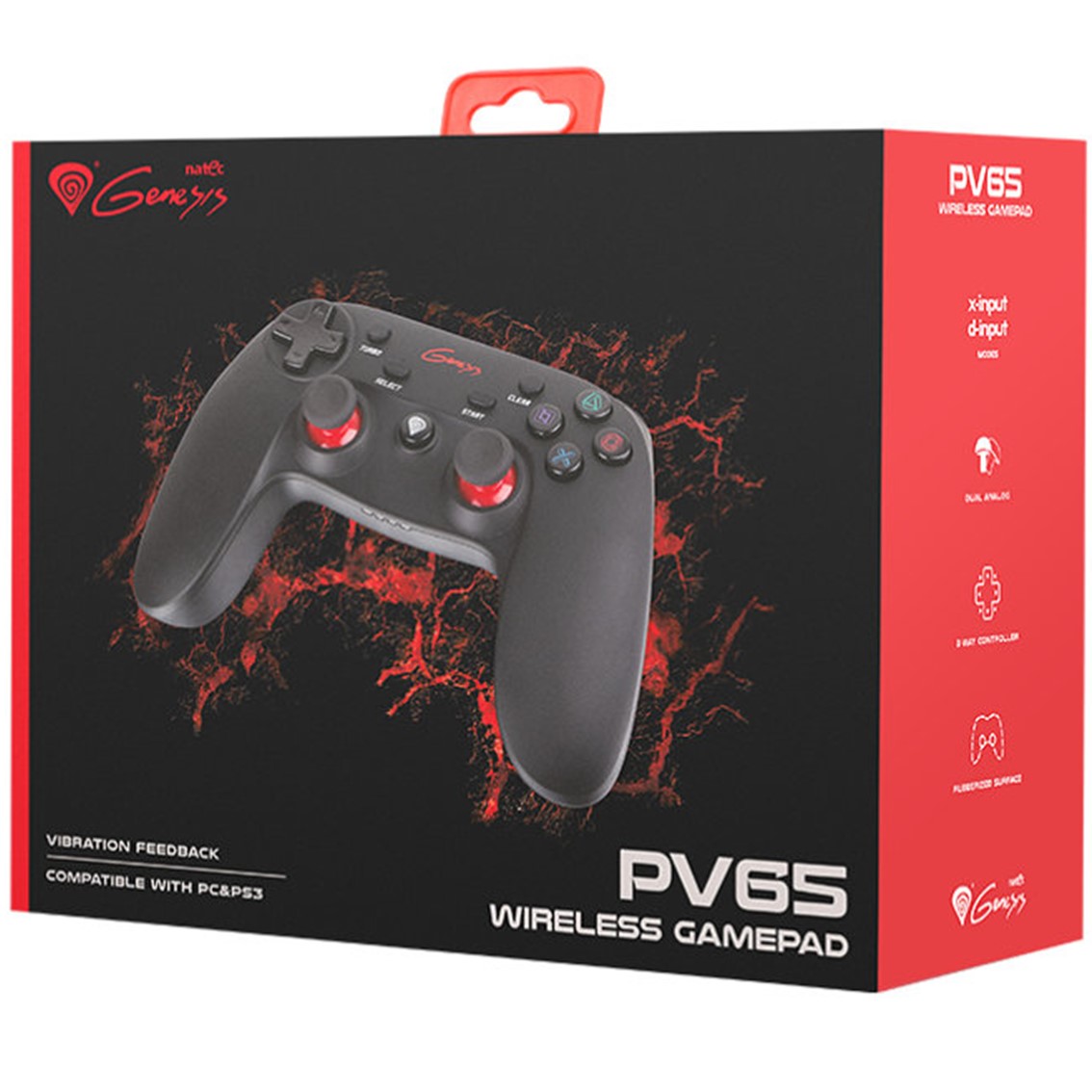 Mando gaming genesis pv65...