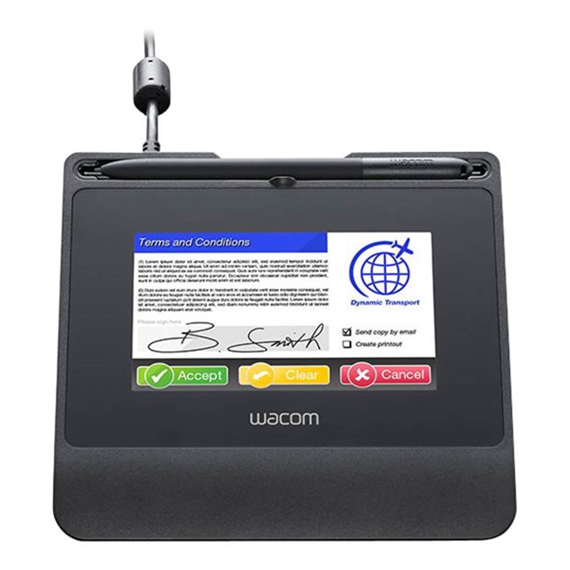 Digitalizador firma wacom...