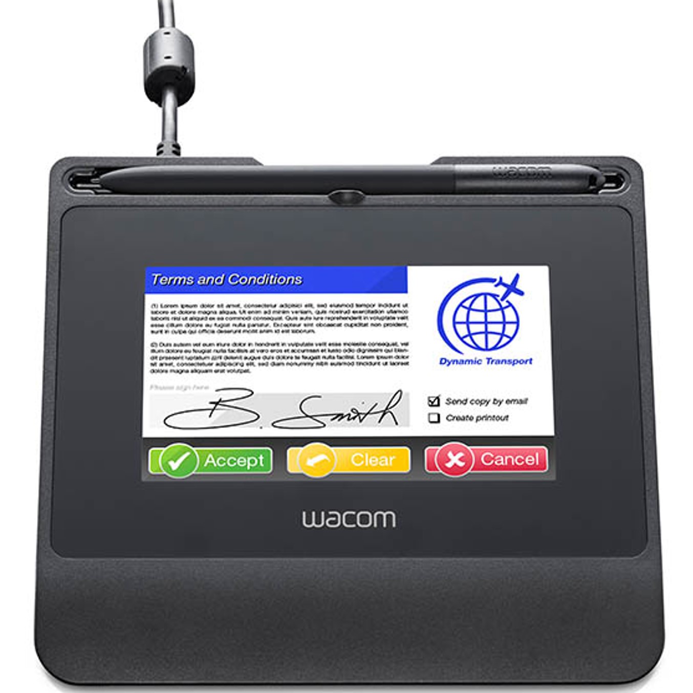 Digitalizador firma wacom...